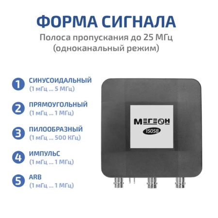 USB-осциллограф МЕГЕОН 15058 купить по низкой цене | МАКСПРОФИТ