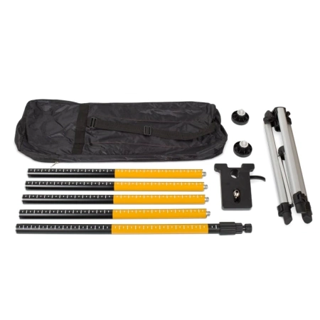 Комплект: лазерный уровень RGK PR-38R + штанга-упор RGK CG-2 купить по низкой цене | МАКСПРОФИТ