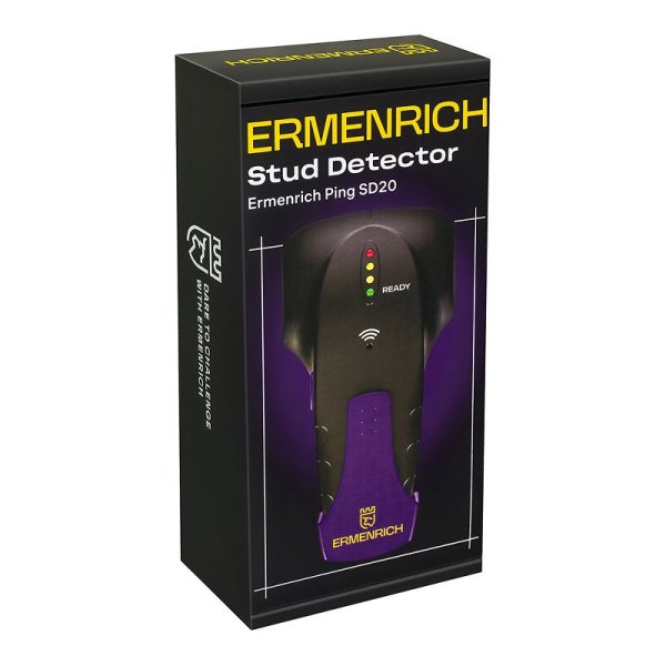Детектор проводки Ermenrich Ping SD20, фиолетовый купить по низкой цене | МАКСПРОФИТ