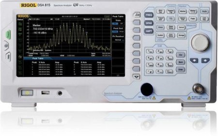 Анализатор спектра со встроенным трекинг-генератором RIGOL DSA815-TG (1,5 Гц) купить по низкой цене | МАКСПРОФИТ