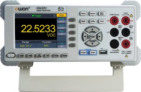 Настольный мультиметр OWON XDM3051 купить по низкой цене | МАКСПРОФИТ