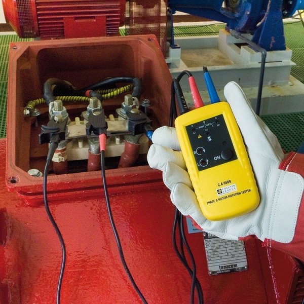Индикатор фазовой ротации Chauvin Arnoux CA6609 купить по низкой цене | МАКСПРОФИТ