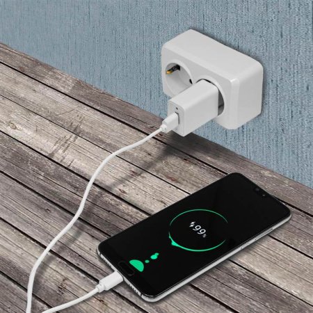 Зарядное устройство с кабелем USB type C МЕГЕОН 77901K9 купить по низкой цене | МАКСПРОФИТ