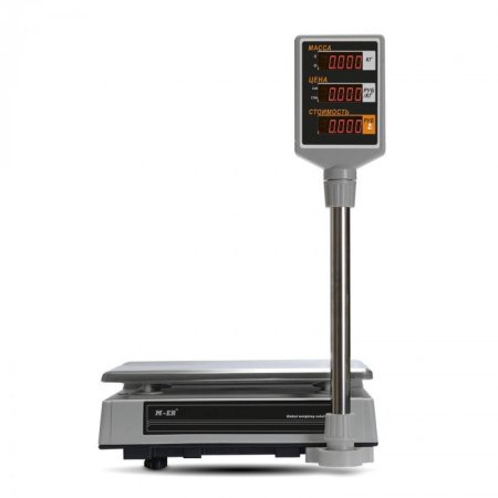 Торговые настольные весы M-ER 327 ACP-15.2 "Ceed" LED купить по низкой цене | МАКСПРОФИТ