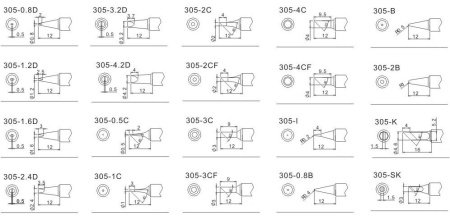 Жало Quick 3034-1C (Quick 305-1C) купить по низкой цене | МАКСПРОФИТ