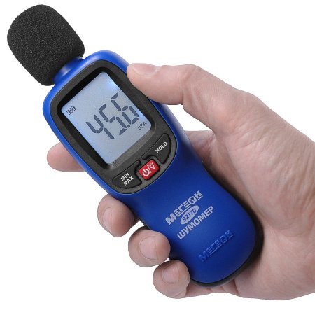 Измеритель уровня звука-Шумомер МЕГЕОН 92170 с Bluetooth купить по низкой цене | МАКСПРОФИТ