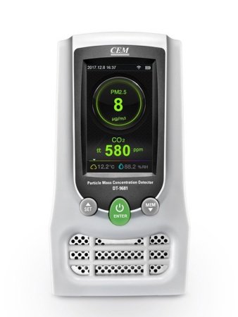 Счётчик пылевых частиц, измерения формальдегида  и качества воздуха CEM DT-9680 купить по низкой цене | МАКСПРОФИТ