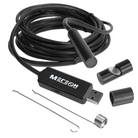 Видеоскоп-Эндоскоп USB 2м МЕГЕОН 33020 купить по низкой цене | МАКСПРОФИТ