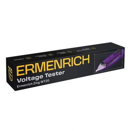Индикатор напряжения Ermenrich Zing WT20, фиолетовый купить по низкой цене | МАКСПРОФИТ