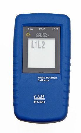Индикатор порядка чередования фаз CEM DT-901 купить по низкой цене | МАКСПРОФИТ