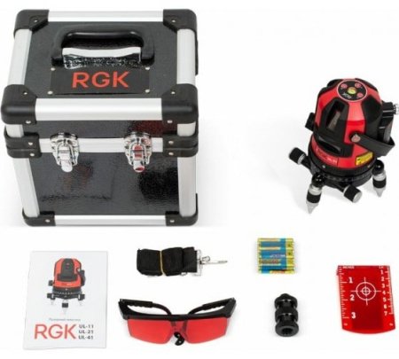Лазерный нивелир RGK UL-21 купить по низкой цене | МАКСПРОФИТ
