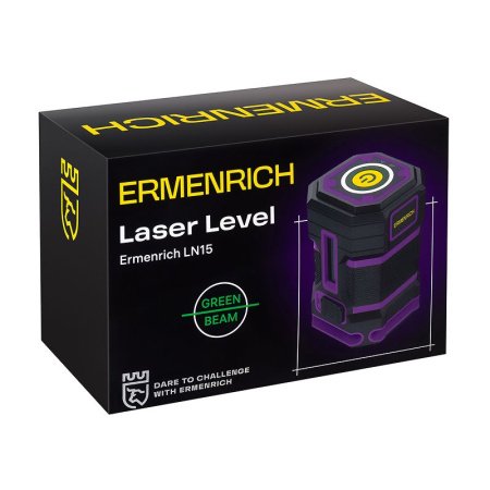 Уровень лазерный Ermenrich PLUS LN15 купить по низкой цене | МАКСПРОФИТ
