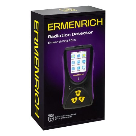 Дозиметр Ermenrich Ping RD50, фиолетовый купить по низкой цене | МАКСПРОФИТ