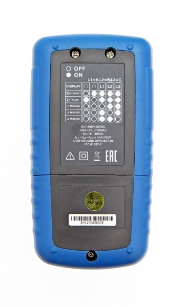 Индикатор порядка чередования фаз CEM DT-901 купить по низкой цене | МАКСПРОФИТ