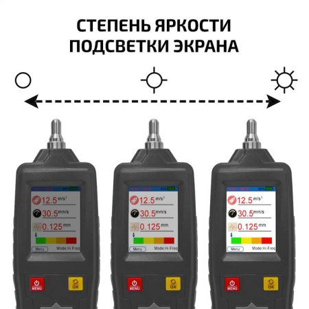 Измеритель вибрации (виброметр) МЕГЕОН 09633 купить по низкой цене | МАКСПРОФИТ