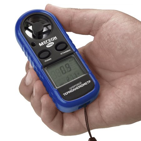 Цифровой термоанемометр МЕГЕОН 11002 купить по низкой цене | МАКСПРОФИТ
