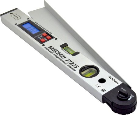 Цифровой угломер с пузырьковым уровнем МЕГЕОН 77225 купить по низкой цене | МАКСПРОФИТ