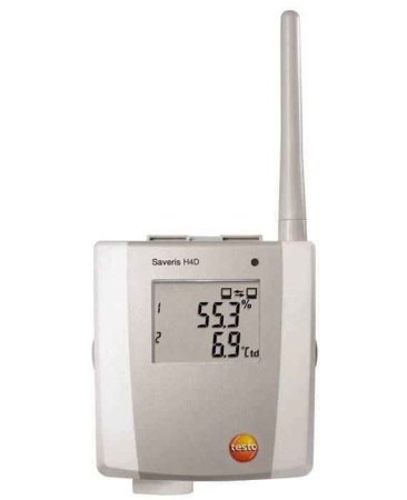 Testo Saveris H4D Радиозонд температуры/влажности с разъемом для подключения внешнего зонда (NTC/ёмкостный сенсор влажности Saveris H4D (с дисплеем) купить по низкой цене | МАКСПРОФИТ