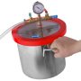 Вакуумная камера для дегазации МЕГЕОН 51709 купить по низкой цене | МАКСПРОФИТ