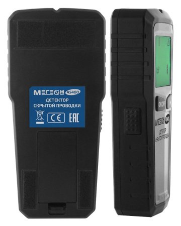 Детектор скрытой проводки МЕГЕОН 45400 купить по низкой цене | МАКСПРОФИТ