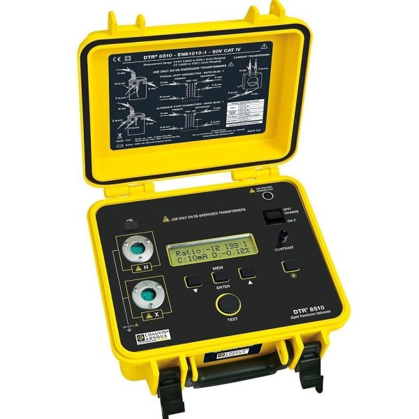 Измеритель коэффициента трансформации Chauvin Arnoux DTR8510 купить по низкой цене | МАКСПРОФИТ