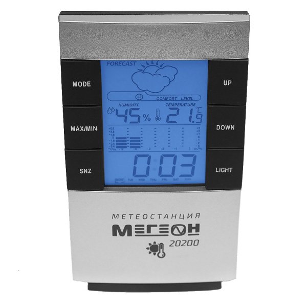 Метеостанция МЕГЕОН 20200 купить по низкой цене | МАКСПРОФИТ