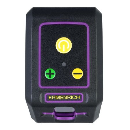 Лазерный уровень Ermenrich BASE LT20, фиолетовый купить по низкой цене | МАКСПРОФИТ